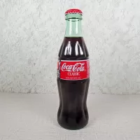 Steve Park Nascar No. 1 Coca Cola Racing Family 1999 full 8 oz Coke Classic Bottle: Coca Cola Classic - Click to enlarge