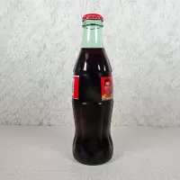 Steve Park Nascar No. 1 Coca Cola Racing Family 1999 full 8 oz Coke Classic Bottle: Side - Click to enlarge