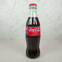 Kyle Petty Nascar No. 44 Coca Cola Racing Family 1999 full 8 oz Coke Classic Bottle: Coca Cola Classic - Click to enlarge