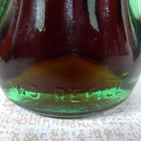 Phoenix Arizona vintage 8 oz full hobbleskirt no refill Coke bottle. Red Coca Cola Classic cap: No Refill - Click to enlarge