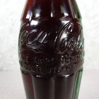Las Vegas Nevada vintage 6 oz full hobbleskirt Coke bottle with red Coca Cola Classic cap: Contents - Click to enlarge
