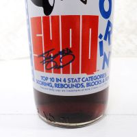 Shaq Scorin' full 12 oz. Longneck Pepsi bottle from his 1992-1993 rookie season with the Orlando Magic: Stats View - Click to enlarge
