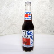 Shaq Stuffin 12 oz Full Longneck Pepsi Bottle 1992-1993