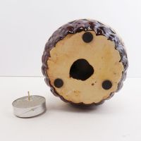 Deer in the Forest Round Ceramic Tealight Candle Holder - Click to enlarge