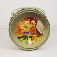 Apple Pie 3.75 oz. Scented Candle in a Glass Mason Jar - Click to enlarge