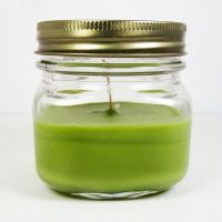 Apple Pie 3.75 oz. Scented Candle in a Glass Mason Jar - Click to enlarge