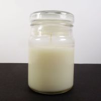 Fresh Linen 3.5 oz. Scented Candle in Glass Jar - Click to enlarge