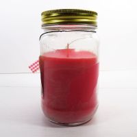 Strawberry Shortcake 9.5 oz. Scented Candle Glass Jar - Click to enlarge
