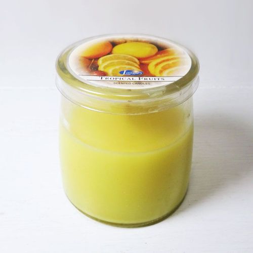Tropical Fruits 3 oz. Scented Candle in Glass Jar