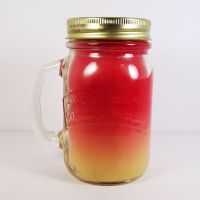 Strawberries and Cream Scented Candle Large Mug - Click to enlarge