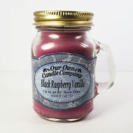Black Raspberry Vanilla Candle in Small Glass Mug