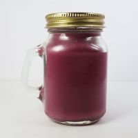 Black Raspberry Vanilla Candle in Small Glass Mug - Click to enlarge