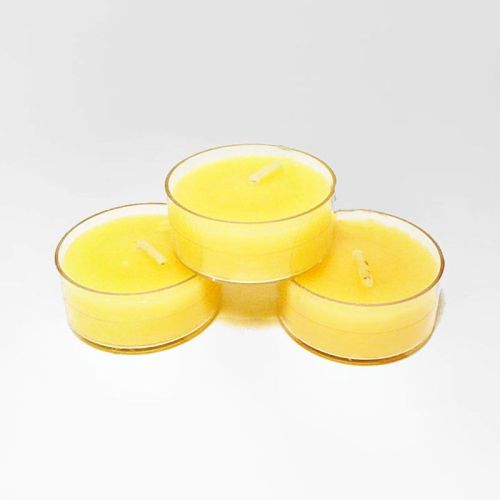 Three Creamy Tahitian Coconut Tealight Candles