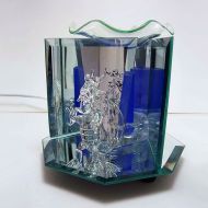 Glass Dragon Figurine Mirrors Electric Oil Wax Warmer