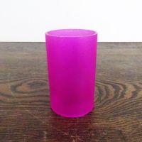 Hot Pink glass lighting tube for our electric oil warmers: Front - Click to enlarge