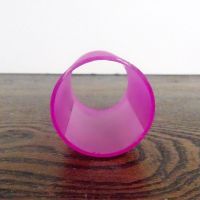 Hot Pink glass lighting tube for our electric oil warmers: Edge - Click to enlarge