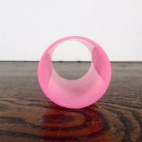 Pink glass lighting tube for our electric oil warmers: Edge - Click to enlarge