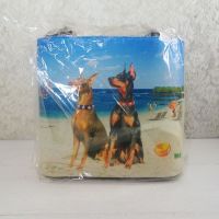 Doberman Pinscher Dog Bucket Style Shoulder Tote Bag Stored - Click to enlarge