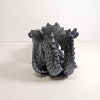 Three Headed Dragon Figurine Incense Burner Holder - Click to enlarge