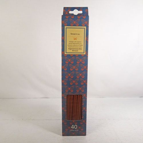 Spiritual Scented Incense Sticks 40 Count in Box Front