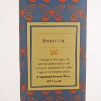 Spiritual Scented Incense Sticks 40 Count in Box Words - Click to enlarge