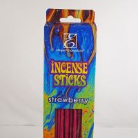 Strawberry Scented Incense Sticks 40 Count in Box Words - Click to enlarge