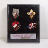 Kentucky Derby 129 WHAS Crusade for Children Pin Set - Click to enlarge