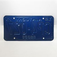 1973 Kentucky Commercial State License Plate CP4-027 - Click to enlarge
