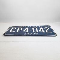 1973 Kentucky Commercial State License Plate CP4-042 - Click to enlarge