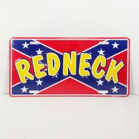 Redneck Novelty License Plate Sign - Click to enlarge