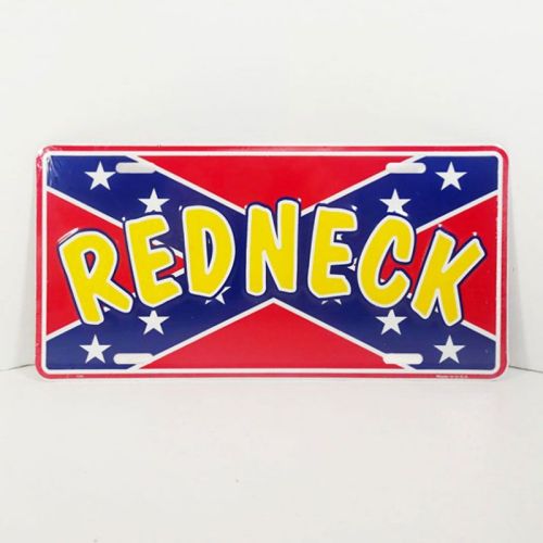 Redneck Novelty License Plate Sign