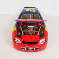 Nascar Jeff Gordon 1998 Rainbow No. 24 Action Chevrolet Monte Carlo 1:24 Scale Diecast Race Car: Hood Up View - Click to enlarge