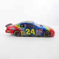 Nascar Jeff Gordon 1999 No. 24 Action Chevrolet Monte Carlo 1:24 rainbow scale diecast racecar: Right - Click to enlarge