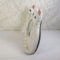 White Cats Photo Frame Holds One 6x4 Picture - Click to enlarge