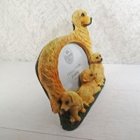 Golden Retriever Dogs Photo Frame Holds One 6x4 Picture - Click to enlarge