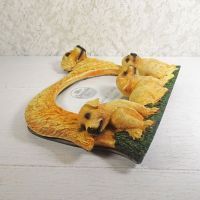 Golden Retriever Dogs Photo Frame Holds One 6x4 Picture - Click to enlarge