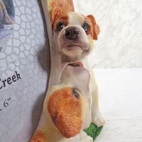 Jack Russell Dogs Photo Frame Holds One 4x6 Picture - Click to enlarge
