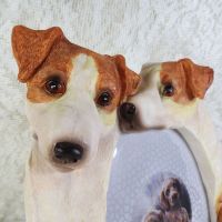 Jack Russell Dogs Photo Frame Holds One 4x6 Picture - Click to enlarge