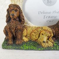 Poodle Dogs Photo Frame Holds One 6x4 Picture - Click to enlarge