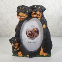 Rottweiler Dogs Photo Frame Holds One 4x6 Picture - Click to enlarge