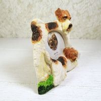 Fox Terrier Dogs Photo Frame Holds One 3x2 Picture - Click to enlarge