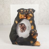 Rottweiler Dogs Photo Frame Holds One 2x3 Picture - Click to enlarge