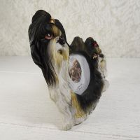 Shih Tzu Dogs Photo Frame Holds One 3x2 Picture - Click to enlarge