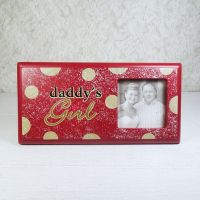 Daddy's Girl Wood Wall or Table Picture Frame - Click to enlarge