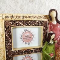 HOPE Double Table Picture Frame for 2 3x3 Photos - Click to enlarge
