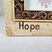 HOPE Double Table Picture Frame for 2 3x3 Photos - Click to enlarge