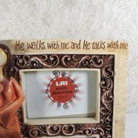 LOVE Double Table Picture Frame for 2 3x3 Photos - Click to enlarge