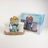 Angel in a Blue Dress Salt and Pepper Shakers Set - Click to enlarge