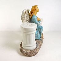 Angel in a Blue Dress Salt and Pepper Shakers Set - Click to enlarge