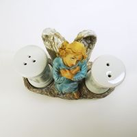 Angel in a Blue Dress Salt and Pepper Shakers Set - Click to enlarge